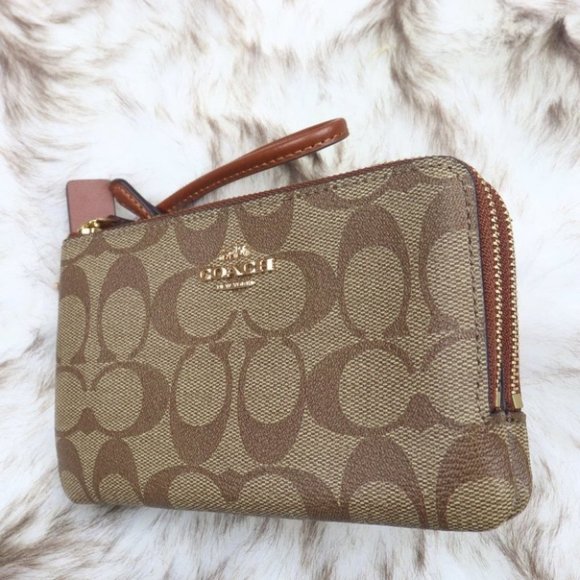 DOUBLE CORNER ZIP WRISTLET SIGNATURE CANVAS 87591 - Picture 4 of 9